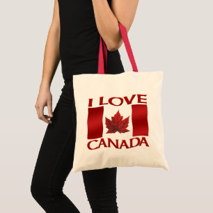 I Liebe Kanada Tragetaschen Custom I Liebe Canada 