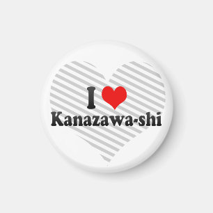 I Liebe Kanazawa-shi, Japan Magnet