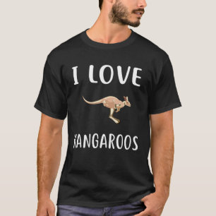 I Liebe KANGAROOS KANGAROO T-Shirt