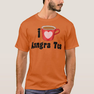 I Liebe Kangra Tea Designs for Tea Lovers T-Shirt