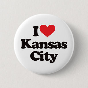 I Liebe Kansas City Button
