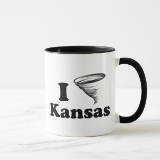 I Liebe-Kansas-Tasse Tasse
