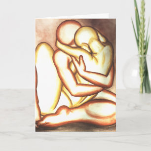 I Liebe kardieren Sie personalisierte romantische Karte