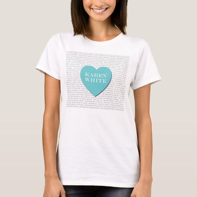 I Liebe Karen White T - Shirt (Vorderseite)