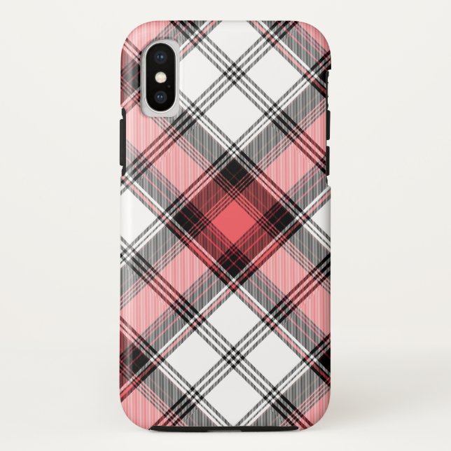 I LIEBE KARIERT Case-Mate iPhone HÜLLE (Rückseite)