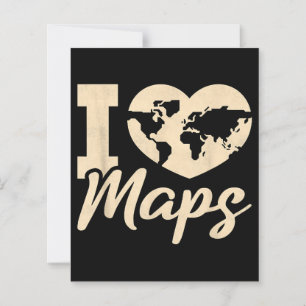 I Liebe Karten, Geografie