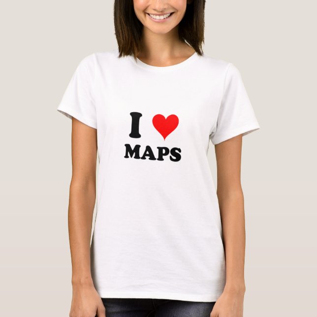 I Liebe-Karten T-Shirt (Vorderseite)