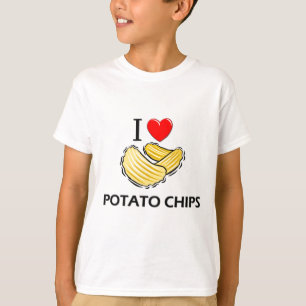I Liebe-Kartoffelchips T-Shirt