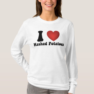 I Liebe Kartoffeln Kartoffeln Erntedank Abendessen T-Shirt