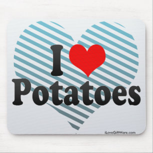 I Liebe-Kartoffeln Mousepad