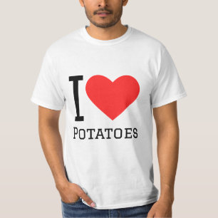 i Liebe Kartoffeln T-Shirt