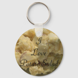 I Liebe Kartoffelsalat Schlüsselanhänger