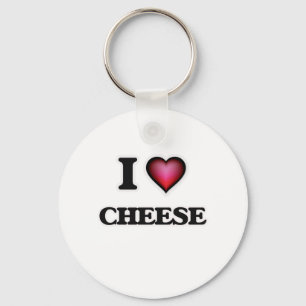 I Liebe-Käse Schlüsselanhänger