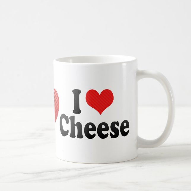 I Liebe-Käse Tasse (Rechts)