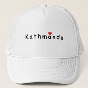 I Liebe Kathmandu Nepal Truckerkappe