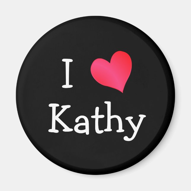 I Liebe Kathy Magnet (Vorne)