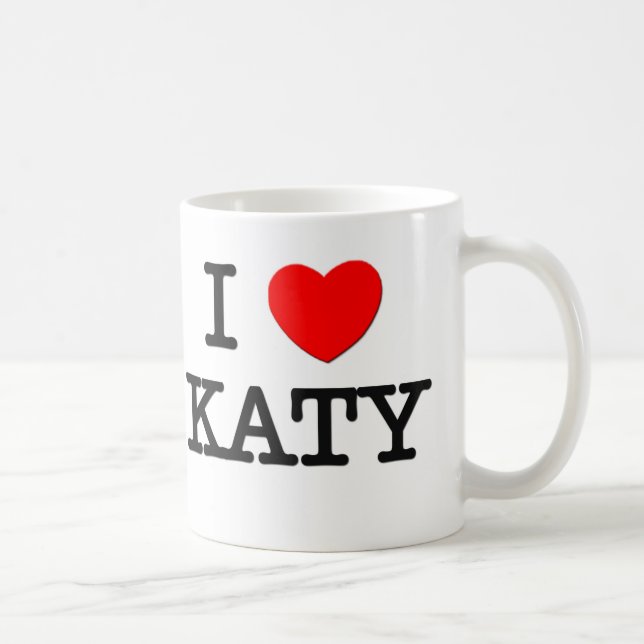 I Liebe Katy Kaffeetasse (Rechts)