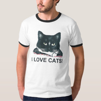 I LIEBE-KATZEN! T-Shirt