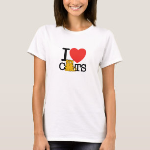 I Liebe-Katzen T-Shirt