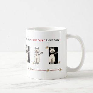 I Liebe-Katzen-Tasse Kaffeetasse