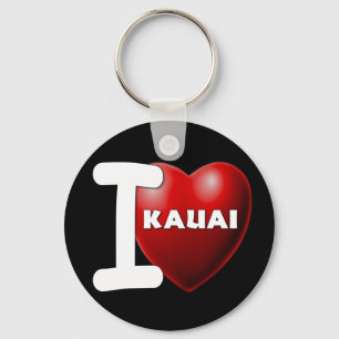 I Liebe Kauai, Hawaii Schlüsselanhänger