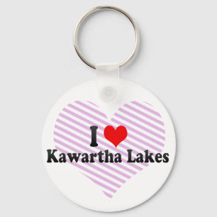 I Liebe Kawartha Seen, Kanada Schlüsselanhänger