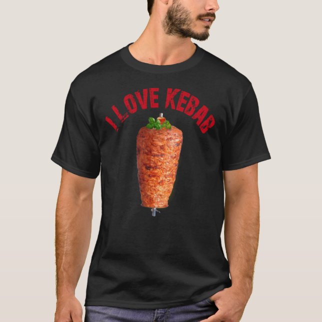 I Liebe Kebab Classic T - Shirt (Vorderseite)