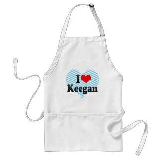 I Liebe Keegan Schürze