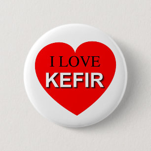 I Liebe Kefir Button
