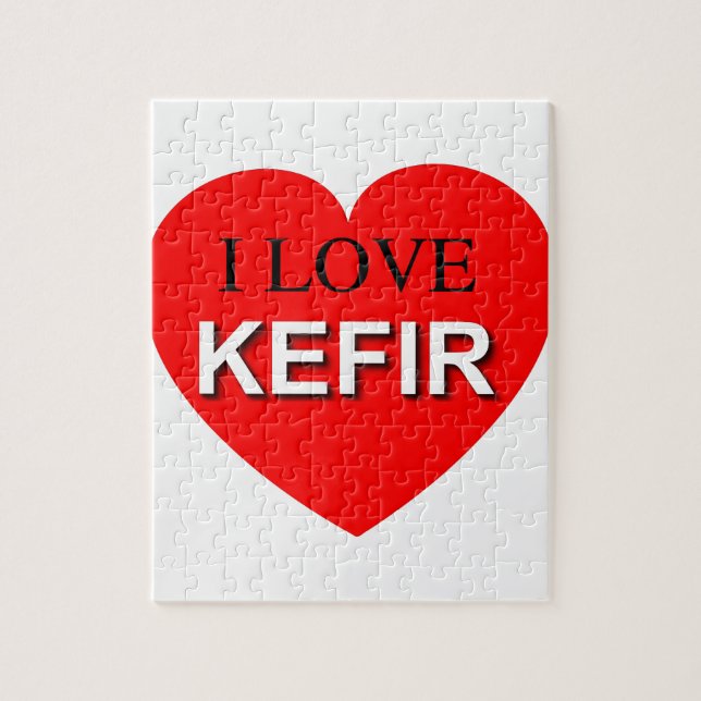 I Liebe Kefir Puzzle (Vertikal)