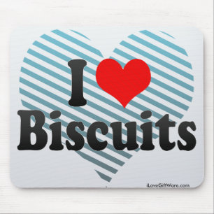 I Liebe-Kekse Mousepad