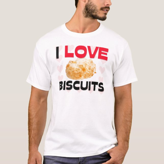 I Liebe-Kekse T-Shirt (Vorderseite)