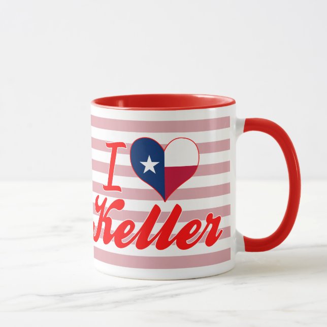 I Liebe Keller, Texas Tasse (Rechts)