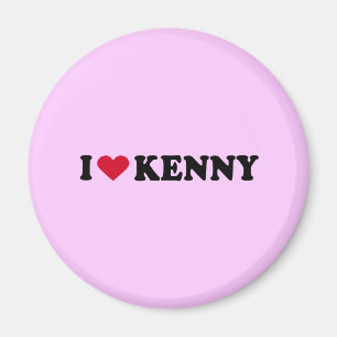 I LIEBE KENNY MAGNET