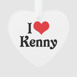 I Liebe Kenny Ornament