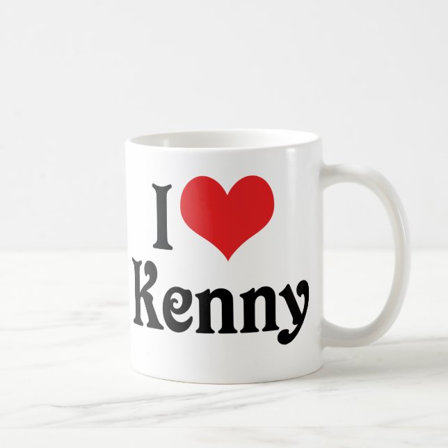 I Liebe Kenny Tasse (Rechts)