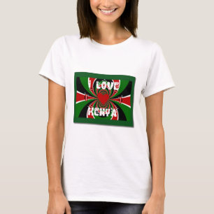 I Liebe Kenya Hakuna Matata Geschenke T-Shirt