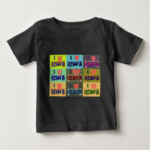 I Liebe Kenya.png Baby T-shirt