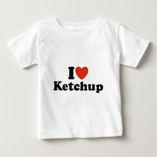 I Liebe Ketchup Baby T-shirt