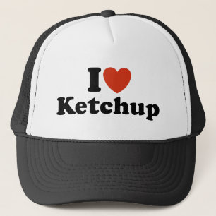 I Liebe Ketchup Truckerkappe