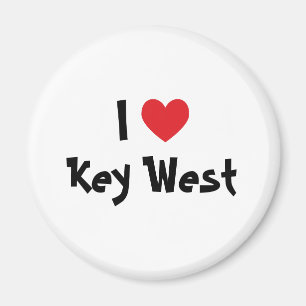 I Liebe Key West Florida Magnet