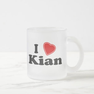 I Liebe Kian Mattglastasse