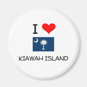 I Liebe Kiawah Island South Carolina Magnet