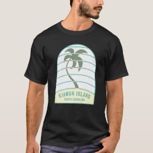 I Liebe Kiawah Island South Carolina Palm Tree Sc  T-Shirt