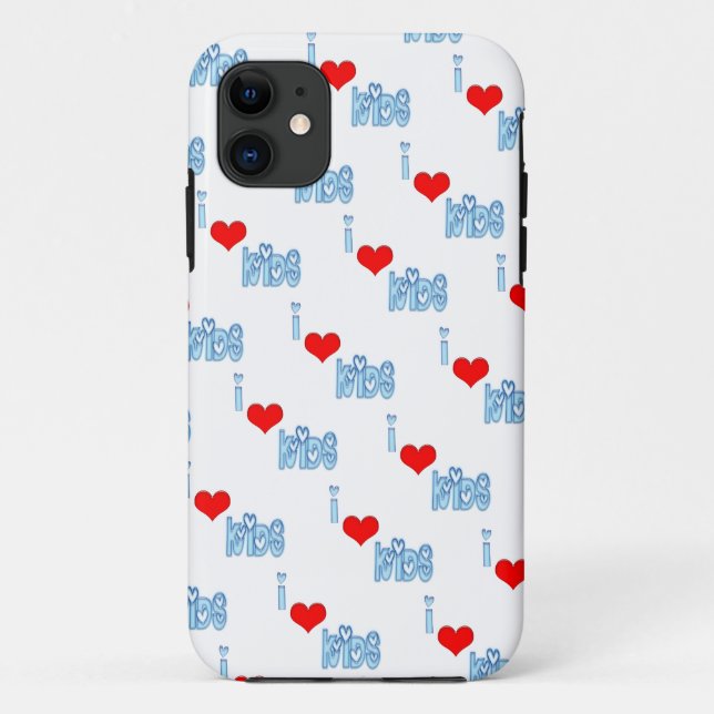 I Liebe Kids iPhone 5 Fall Case-Mate iPhone Hülle (Rückseite)