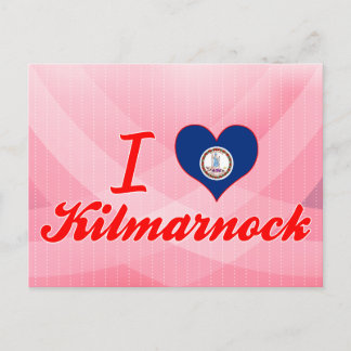 I Liebe Kilmarnock, Virginia Postkarte