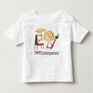 I Liebe-Kindergarten-Geschenk Kleinkind T-shirt