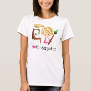 I Liebe-Kindergarten-Geschenk T-Shirt