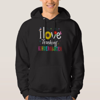 I Liebe Kindergarten Kindergarten Kindergarten Hoodie