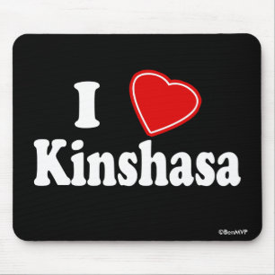 I Liebe Kinshasa Mousepad